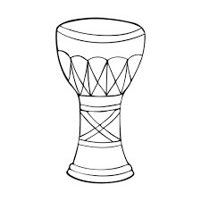 darbouka percussion instrument de le milieu est vecteur illustration  23736326 Art vectoriel chez Vecteezy