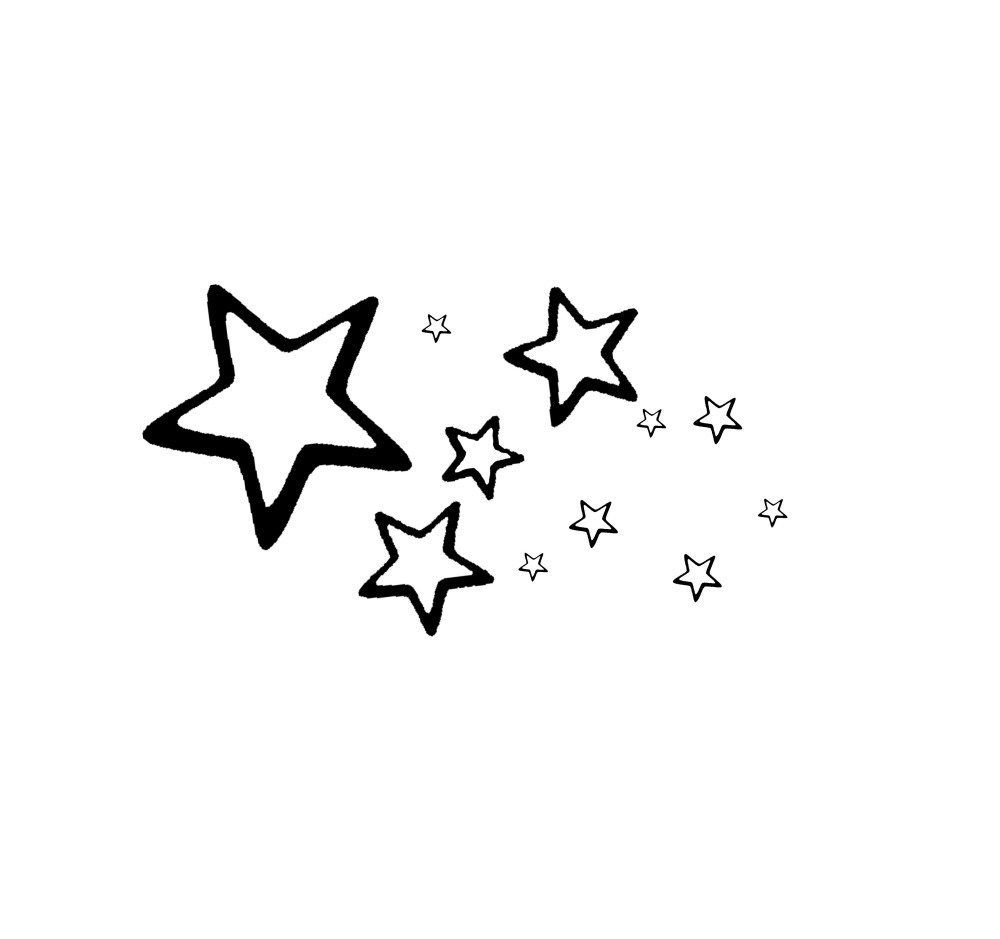 Motif étoiles